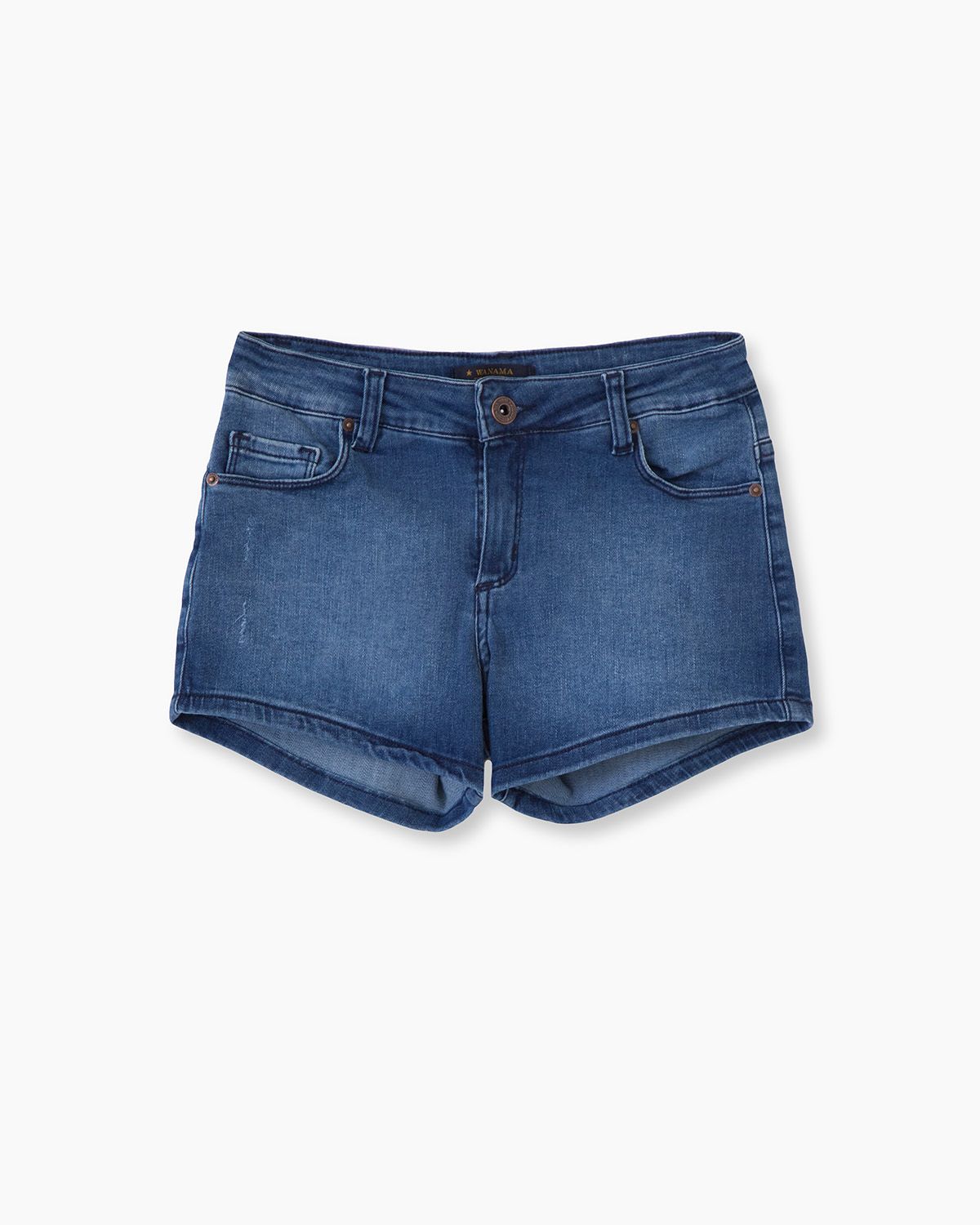 Short Blue Basic Girls