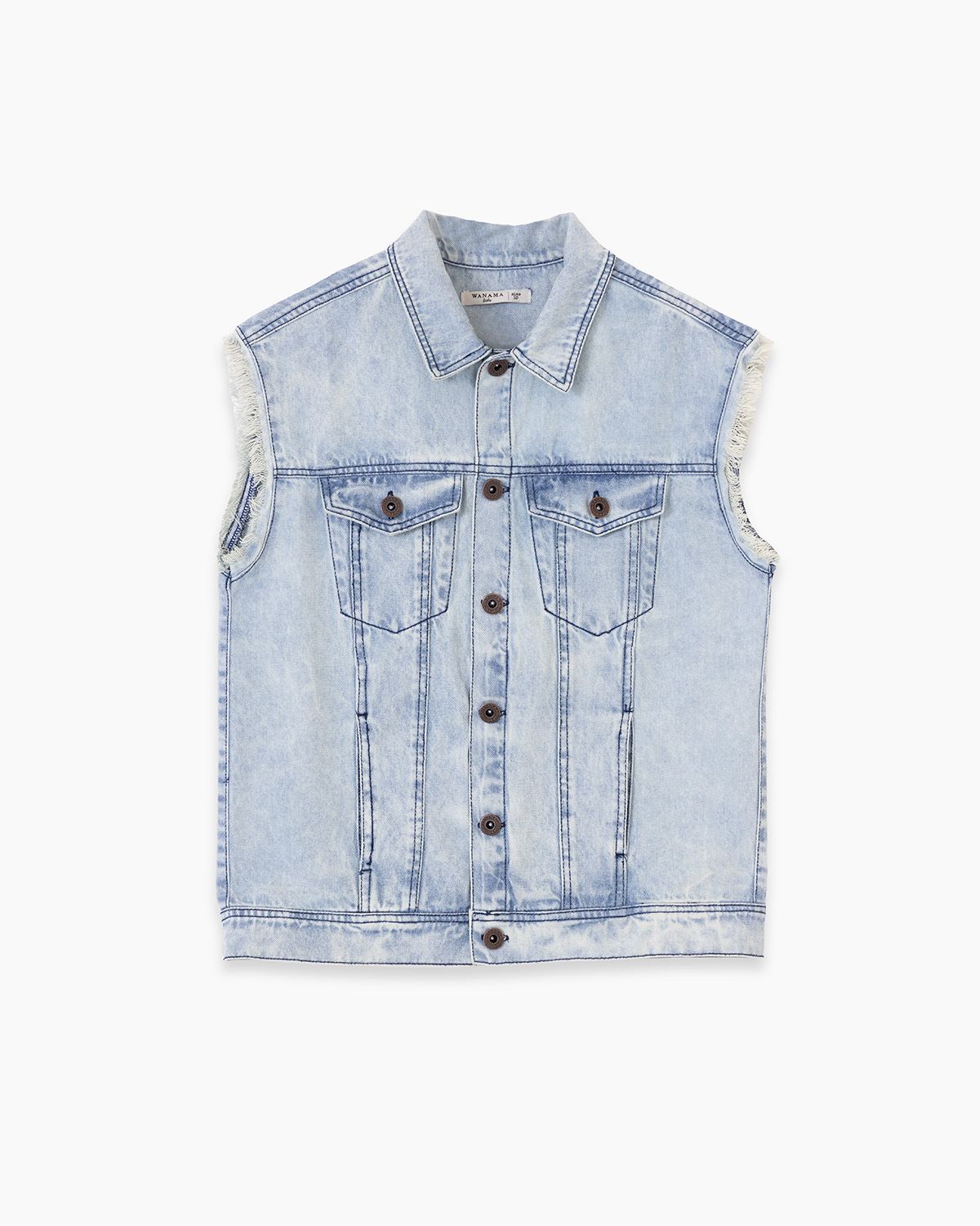 Chaleco Denim Oversize Unisex