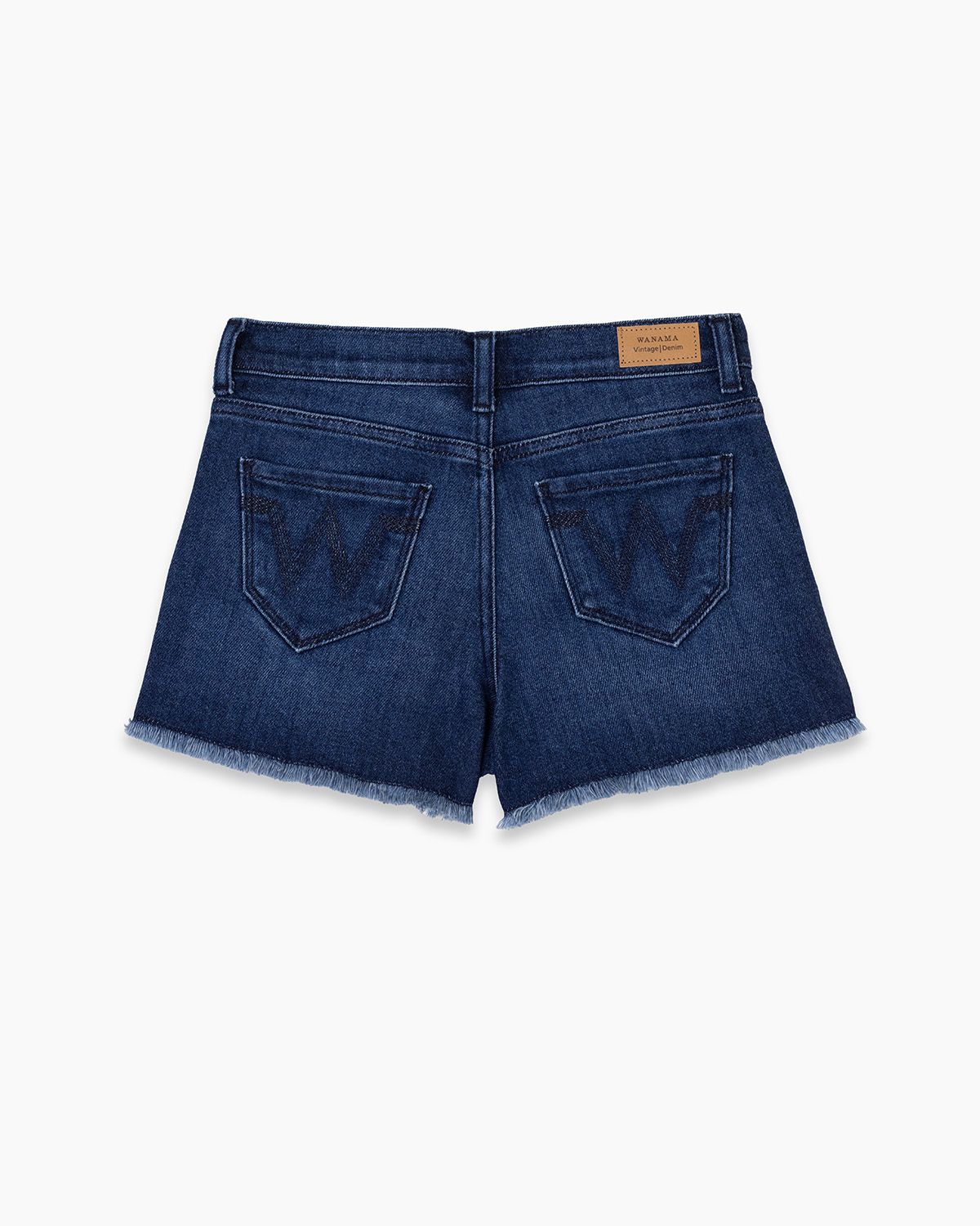 Short New Basic Blue Summer Girls