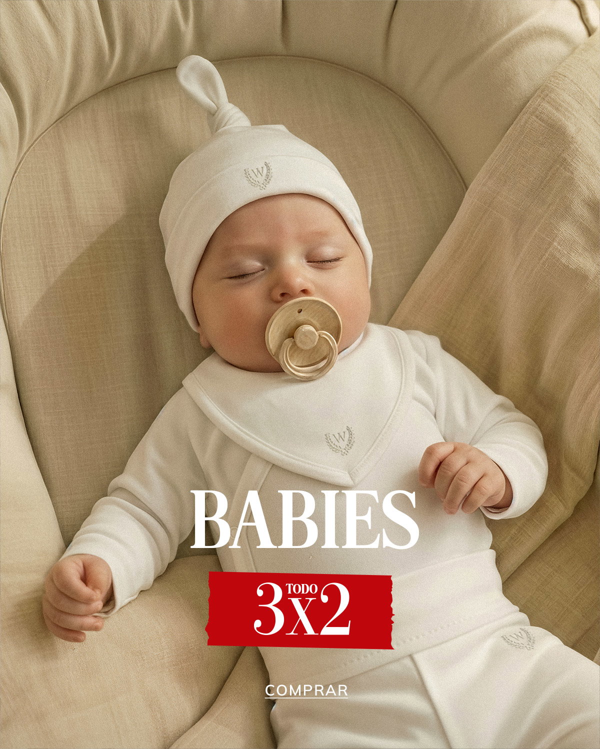 Ropa para bebés y recién nacidos Wanama Kids: Conjuntos y accesorios con beneficio 3x2
